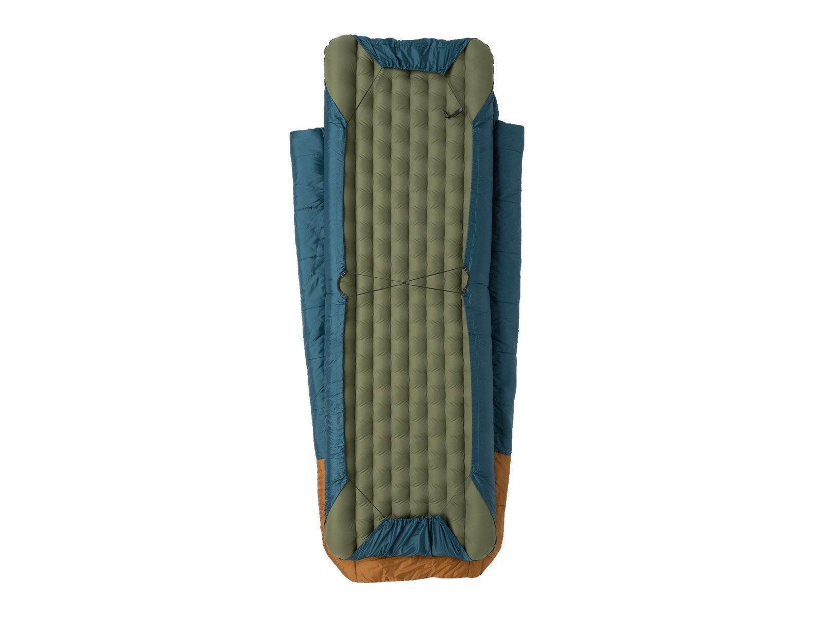 Big Agnes Echo Park 35 Sleeping Bag Tapestry/Brown Sugar Wide Long