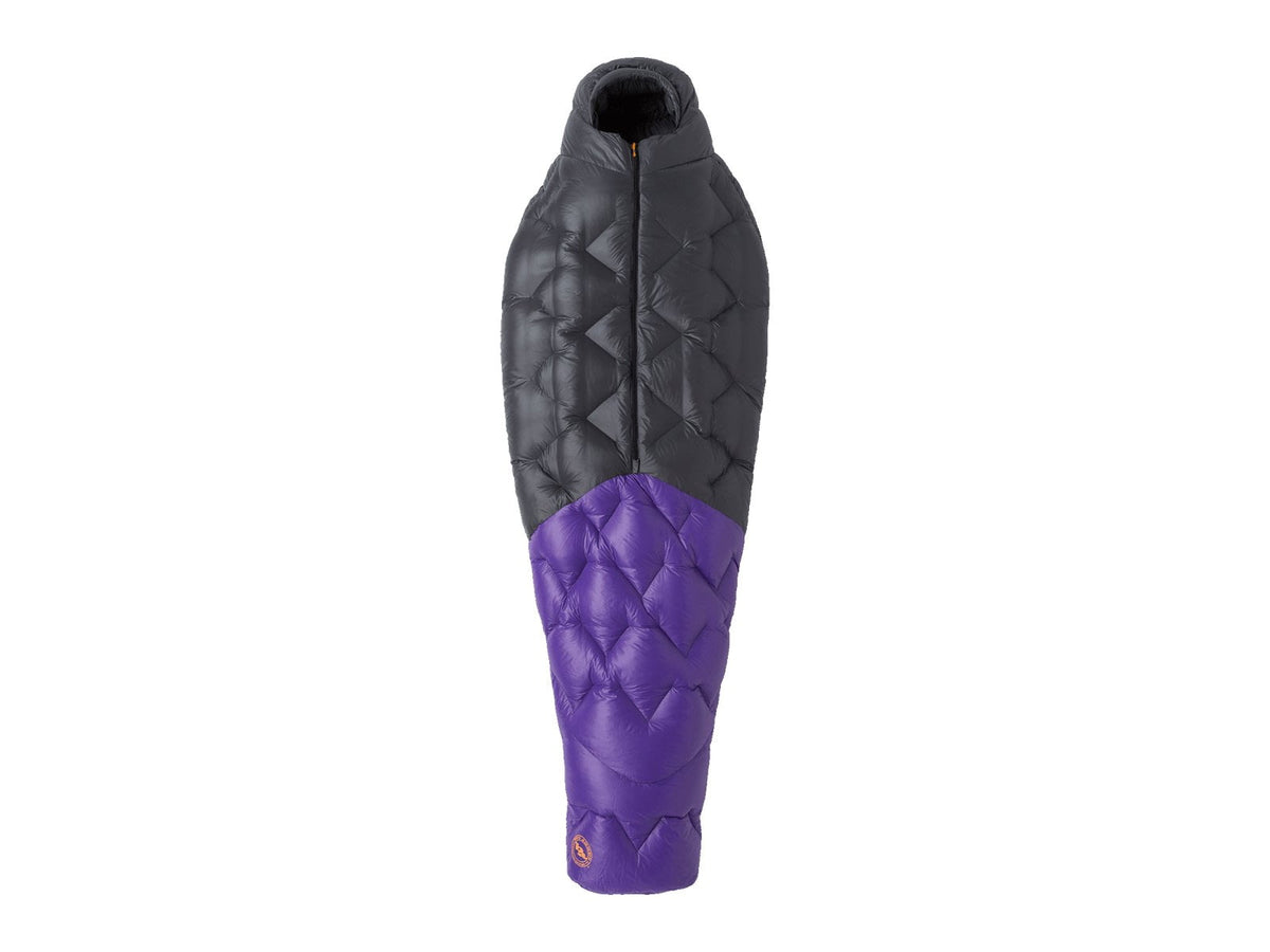 Big Agnes Fly Creek UL 25 Sleeping Bag Asphalt/Royal Purple Long