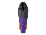 Big Agnes Fly Creek UL 25 Sleeping Bag Asphalt/Royal Purple Long