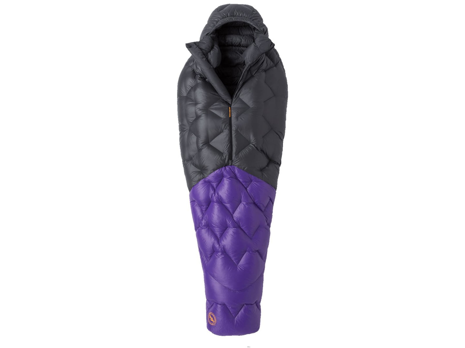 Big Agnes Fly Creek UL 25 Sleeping Bag Asphalt/Royal Purple Long