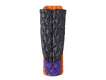 Big Agnes Fly Creek UL Zip Quilt 50 Sleeping Bag Asphalt/Royal Purple Long