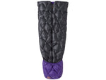 Big Agnes Fly Creek UL Zip Quilt 50 Sleeping Bag Asphalt/Royal Purple Long