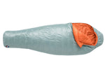 Big Agnes Greystone 30 650 RDS DownTek Sleeping Bag - Women's Blue Surf/Nasturtium