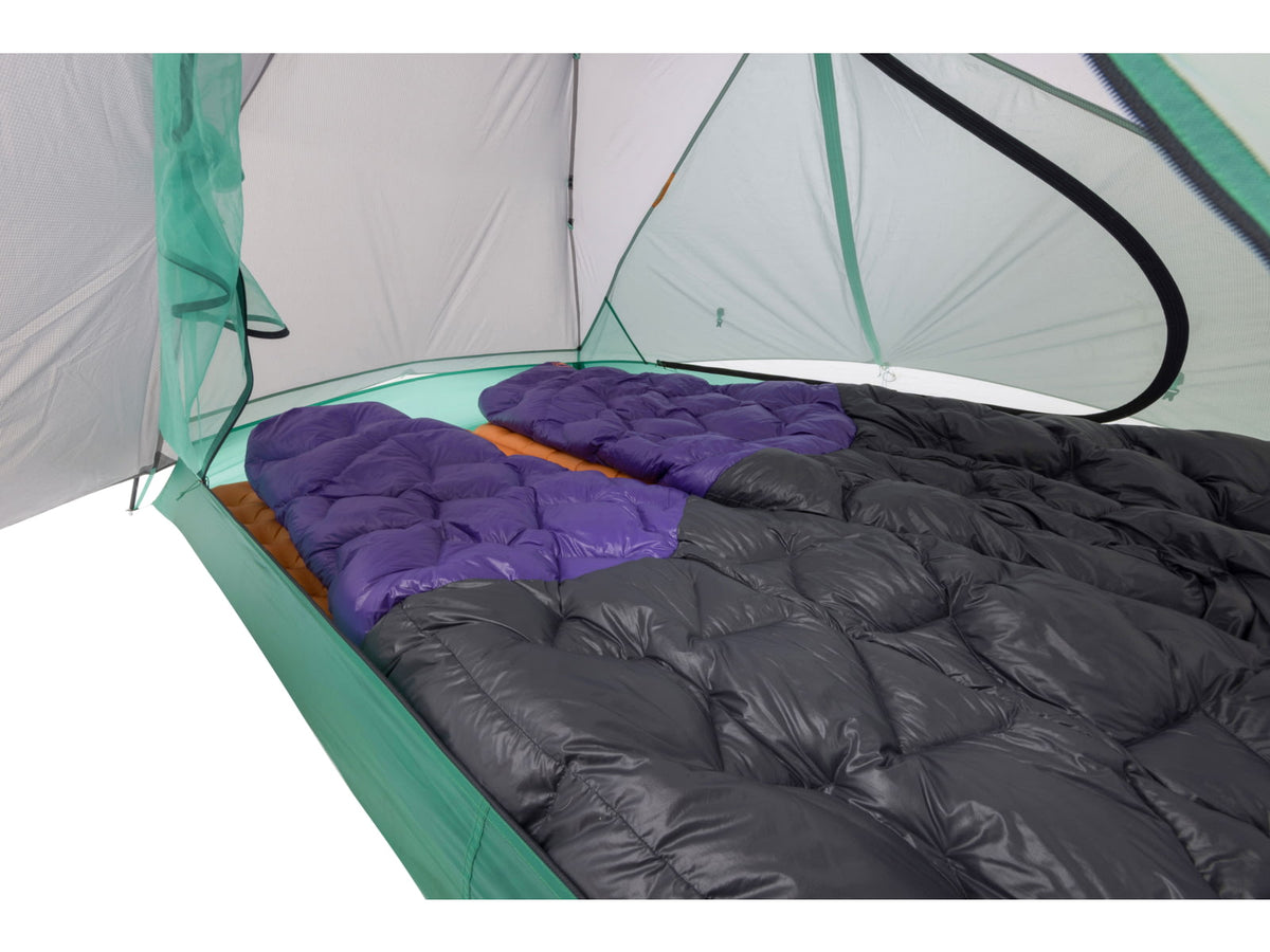 Big Agnes Sarvis VST 2P Tent Asphalt/Mint Leaf 2 person