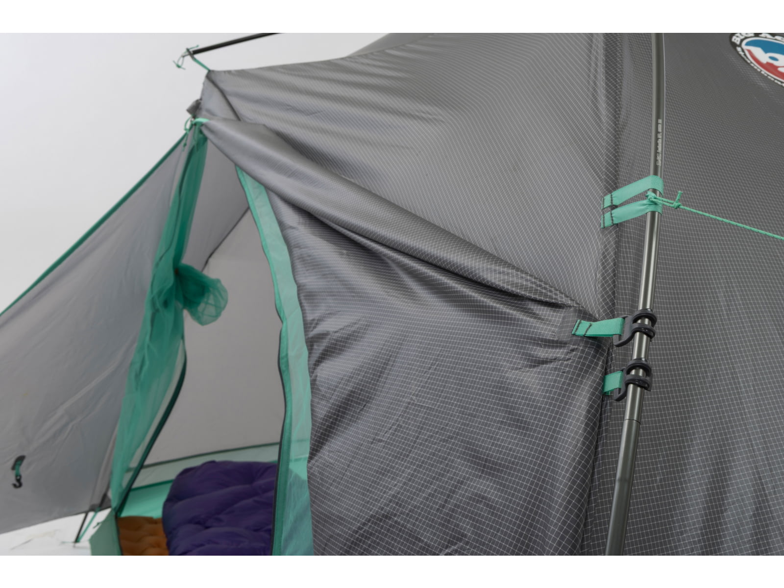 Big Agnes Sarvis VST 2P Tent Asphalt/Mint Leaf 2 person