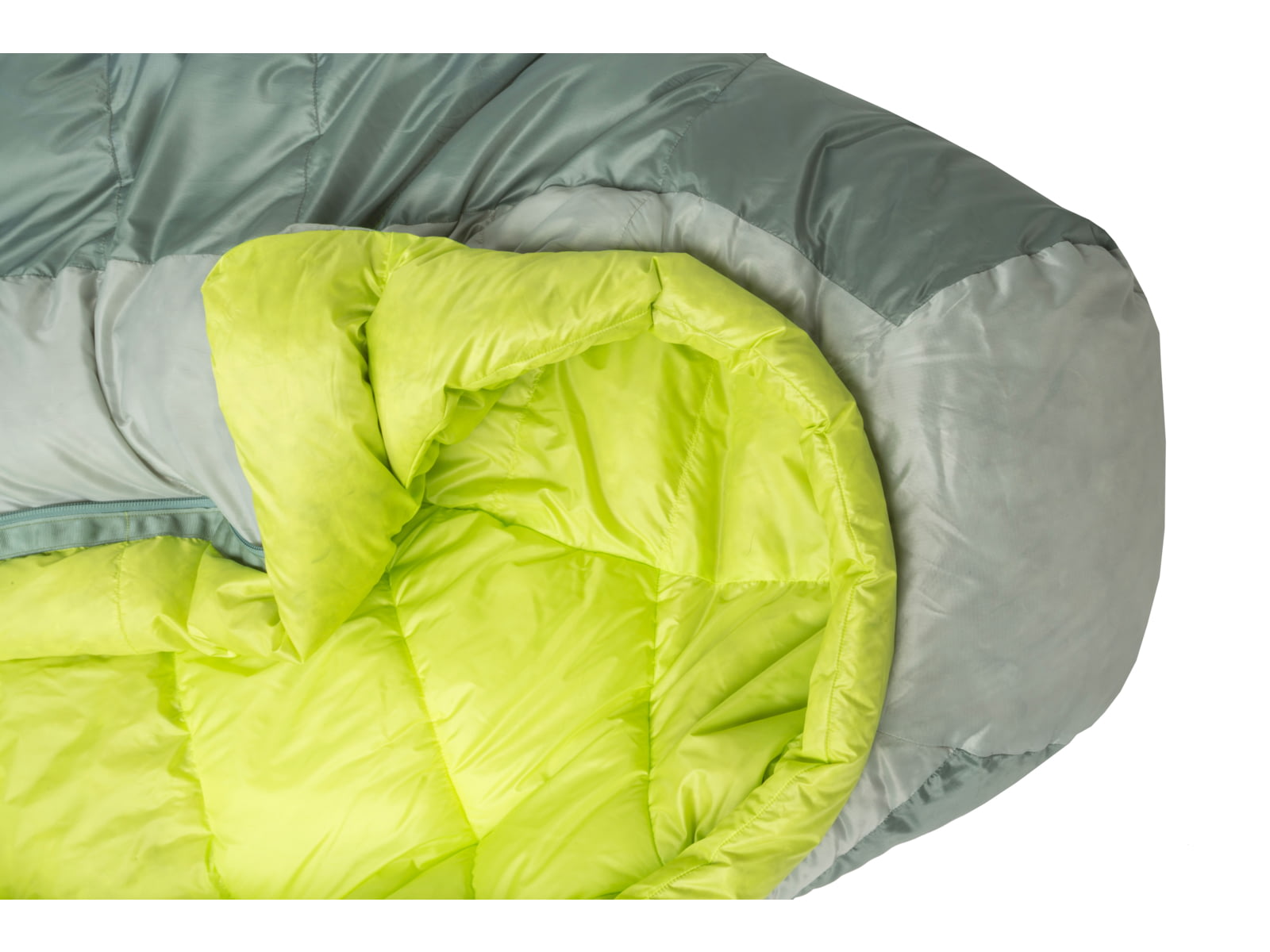 Big Agnes Sidewinder 20 650 RDS DownTek Sleeping Bag Chinois Green/Mercury/Evening Primrose
