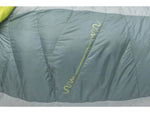 Big Agnes Sidewinder 20 650 RDS DownTek Sleeping Bag Chinois Green/Mercury/Evening Primrose