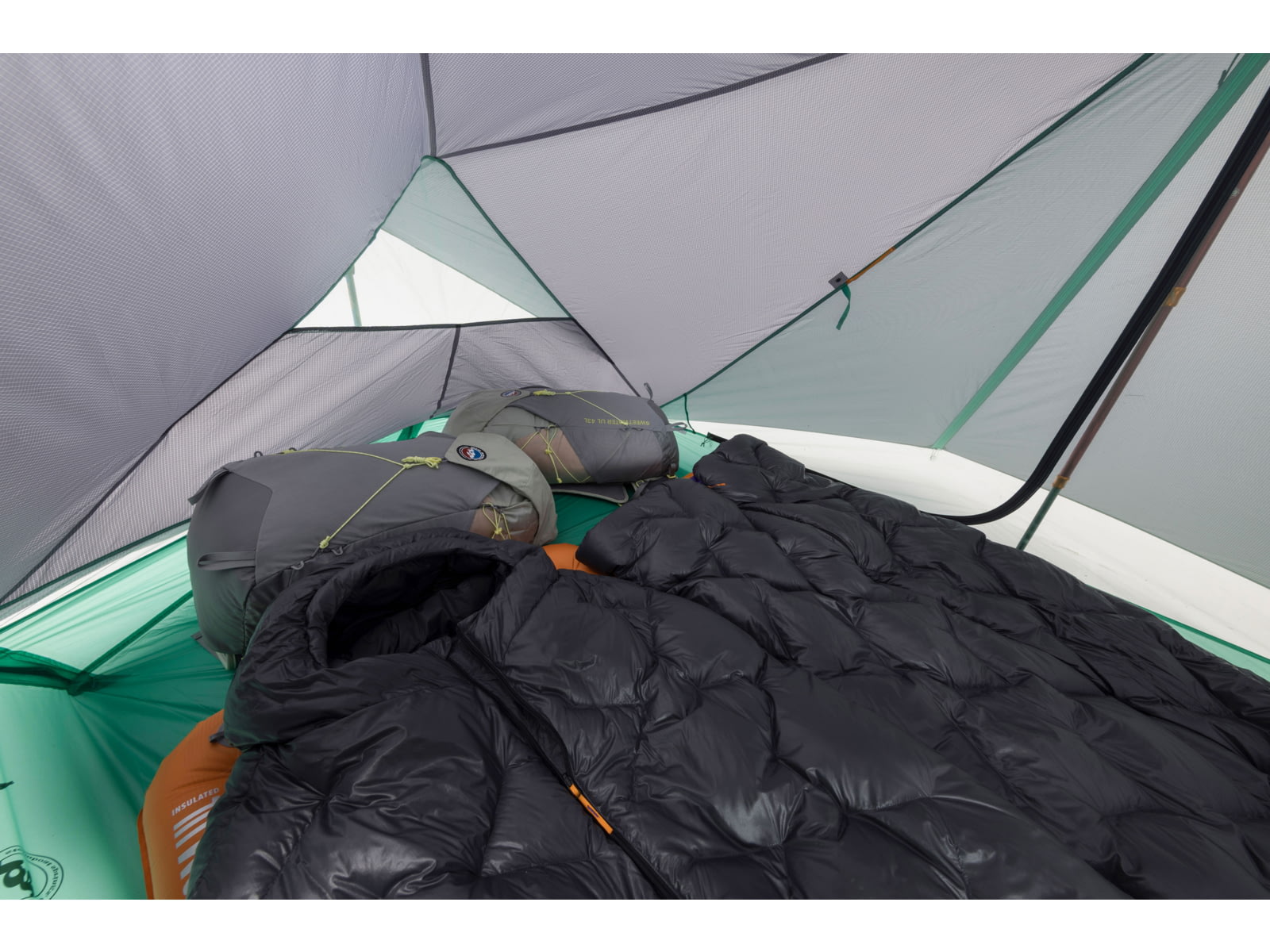 Big Agnes String Ridge VST 2P.5 Tent Asphalt/Mint Leaf 2.5 person