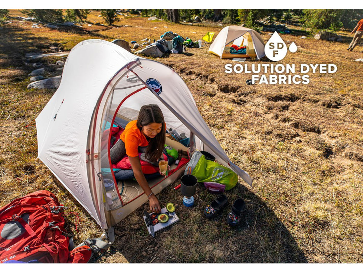 Big Agnes Tiger Wall UL3 Bikepack Solution Dye Tent Greige/Gray