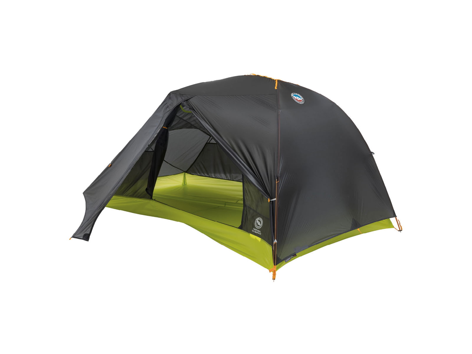 Big Agnes Tiger Wall UL2P Bikepack Tent Asphalt/Evening Primrose 2 person TTWBP226