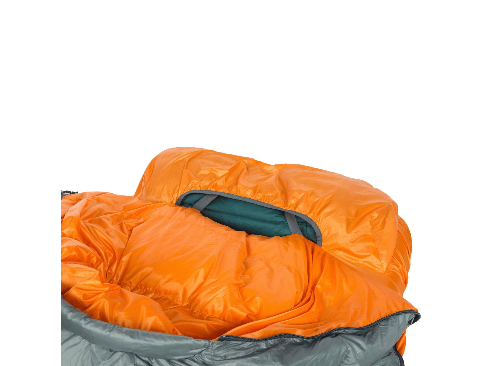 Big Agnes Torchlight EXP 0 Sleeping Bag Tangelo/Chinois Green