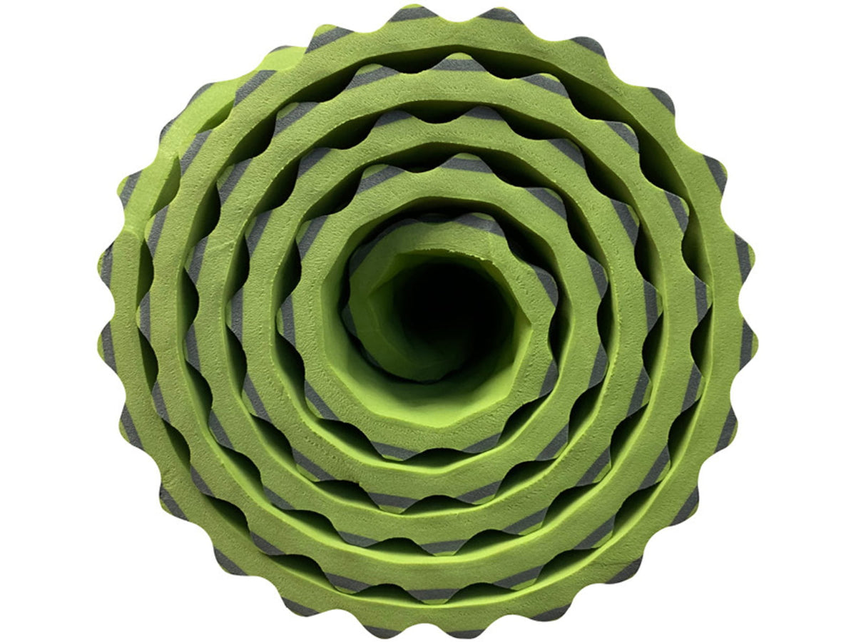 Big Agnes TwisterCane Bio Foam Sleeping Pad Green/Gray