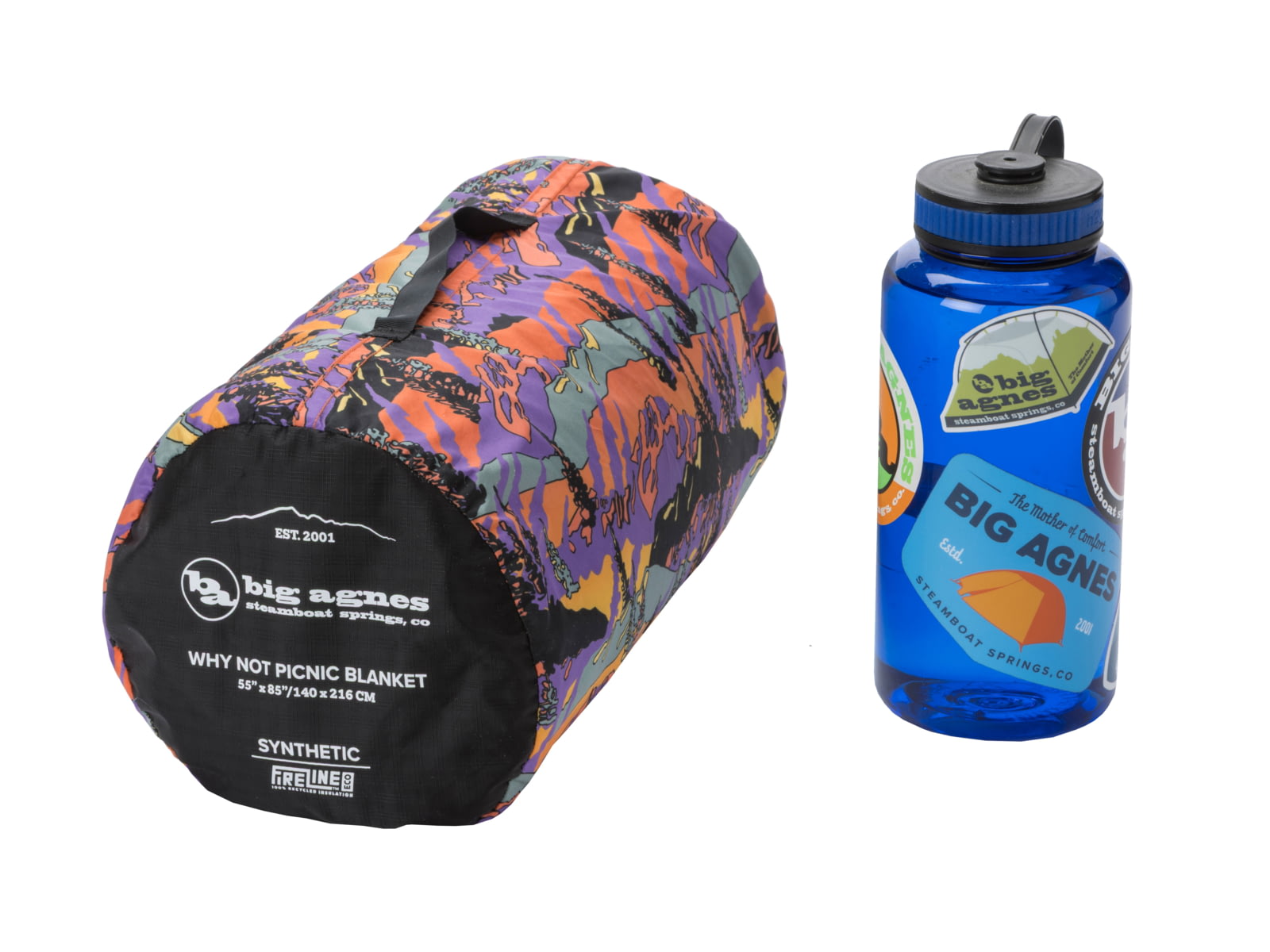 Big Agnes Why Not Picnic Blanket Zirkel Alpenglow 55x85