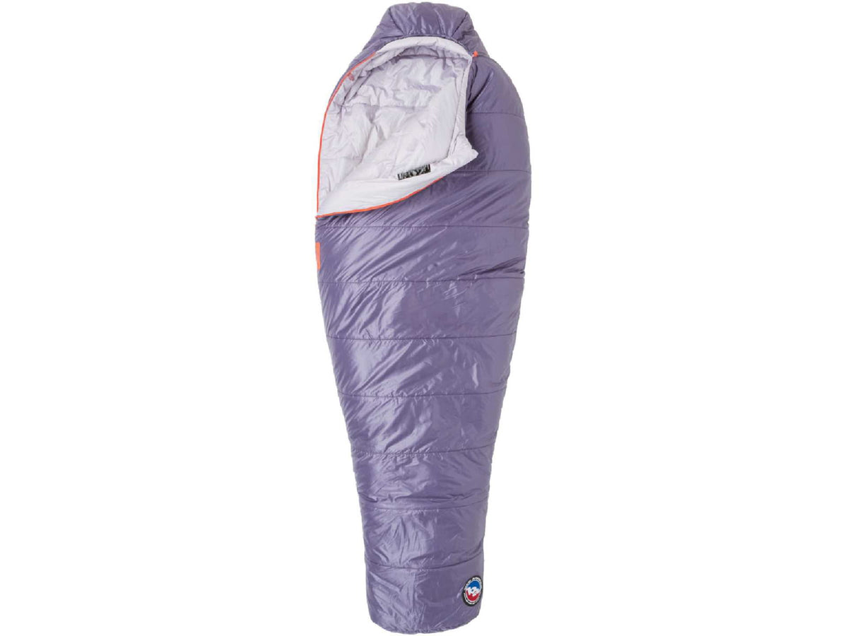 Big Agnes Anthracite 20 FireLine Pro Recycled Sleeping Bag - Women's Zirkel Alpenglow Long