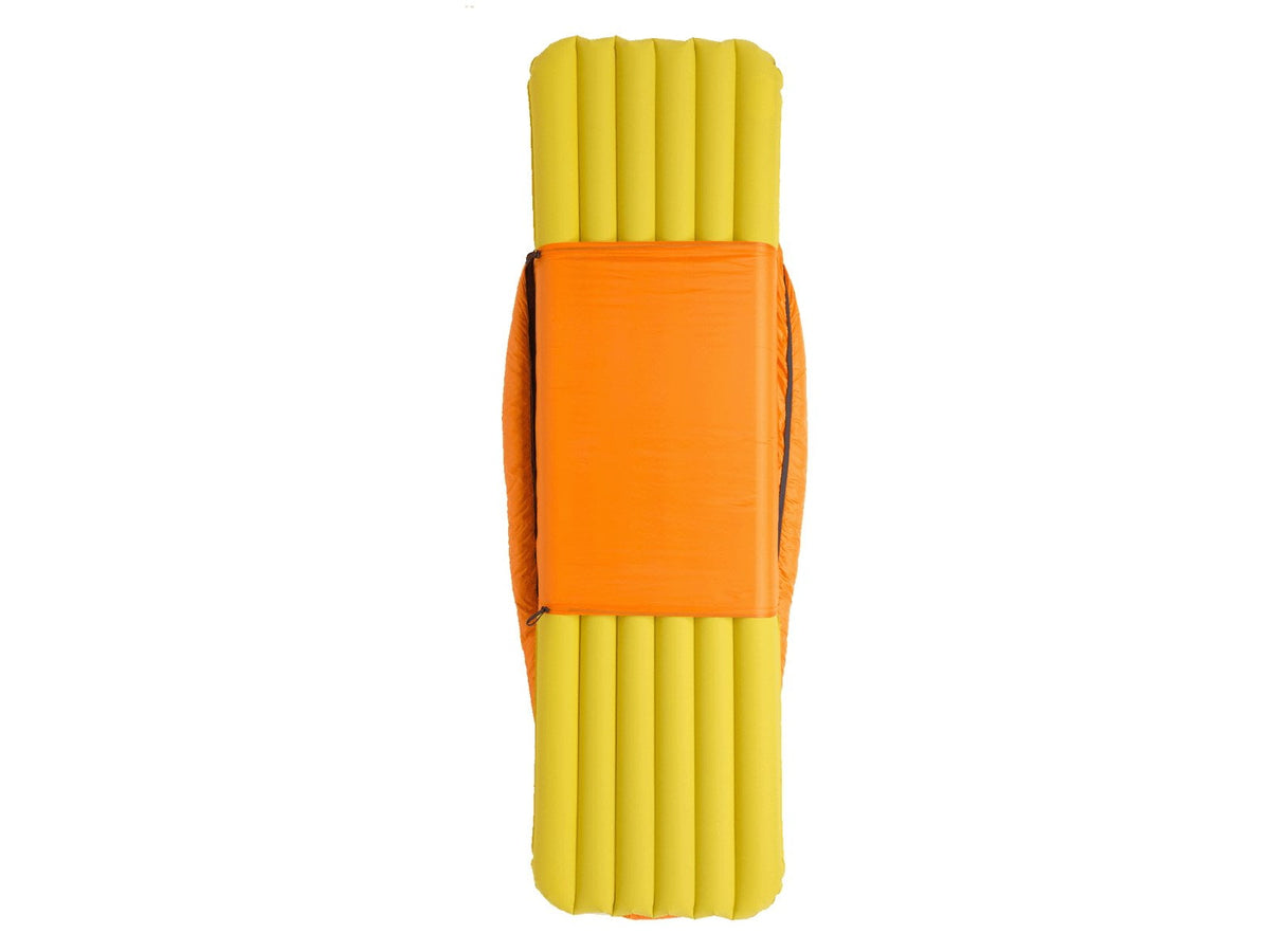 Big Agnes Youth Torchlight EXP 20 Sleeping Bag Tangelo/Chinois Green BYTEXPL25