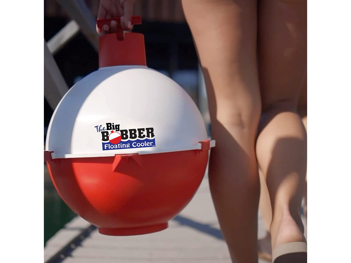 Big Bobber 12 Can Floating Cooler Red/White 1020C