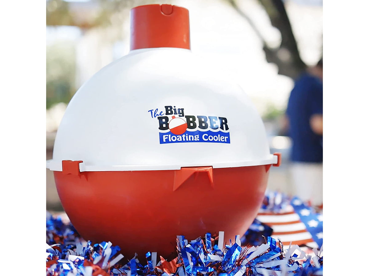 Big Bobber 12 Can Floating Cooler Red/White 1020C