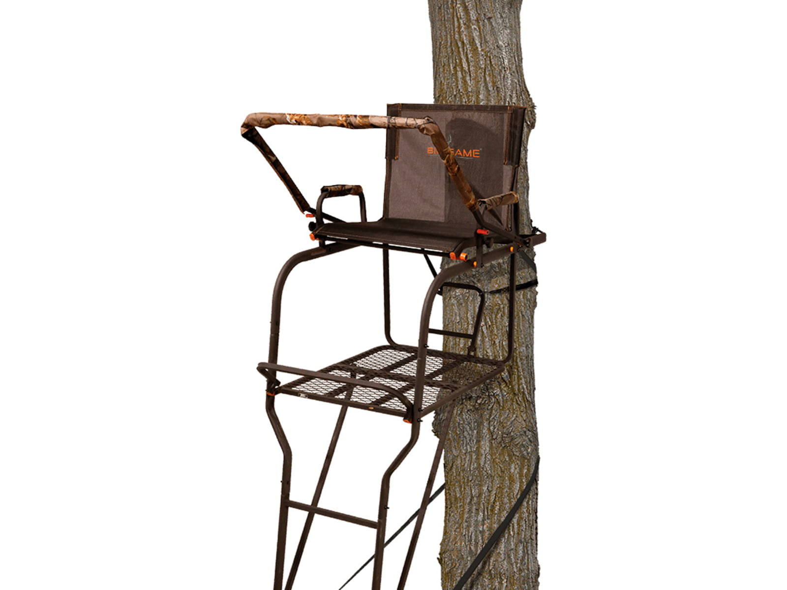 Big Game Big Game The Hunter HD Single Ladder 1.5 18' Black BGM-LS0550