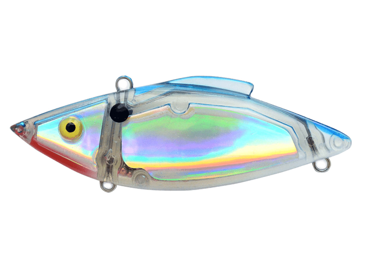 Bill Lewis Rat-L-Trap Letric Shad Lipless Crankbait 3in 1/2oz Sinking Lectric Silver BLF-RTL1