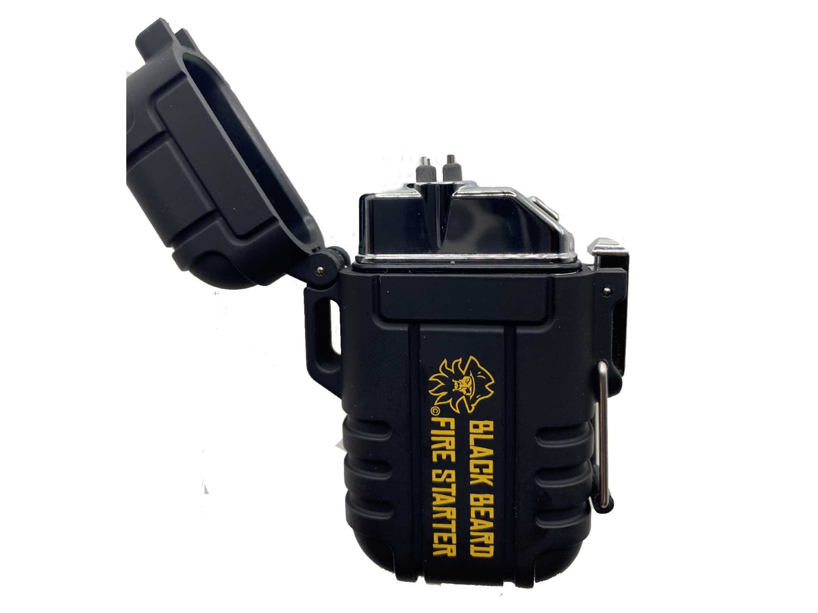 Black Beard Fire Plasma Arc Lighter Black/Yellow BB-ArcLighter