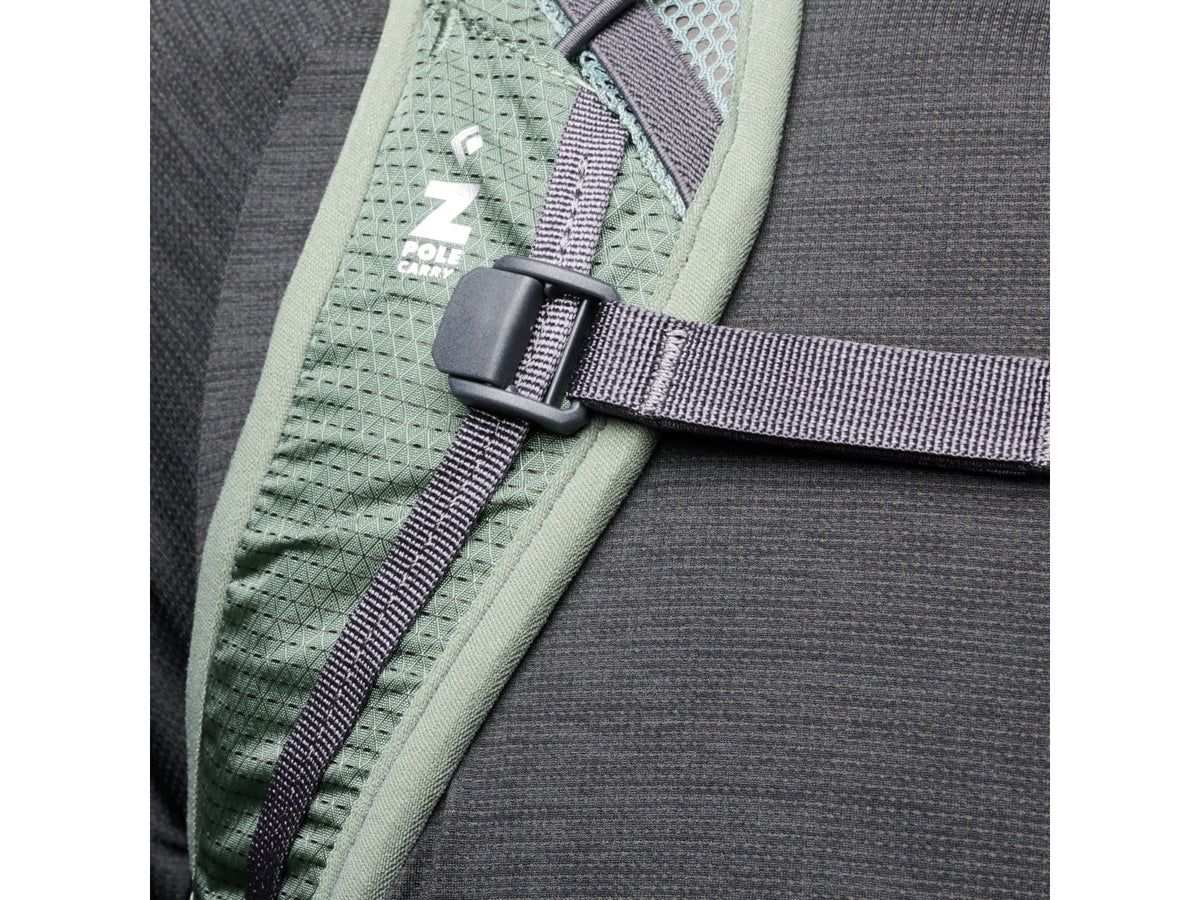 Black Diamond 20L Trail Vista Backpack Black/Carbon Medium/Large