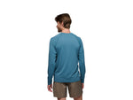 Black Diamond Alpenglow Long Sleeve Crew - Men's Tundra Large