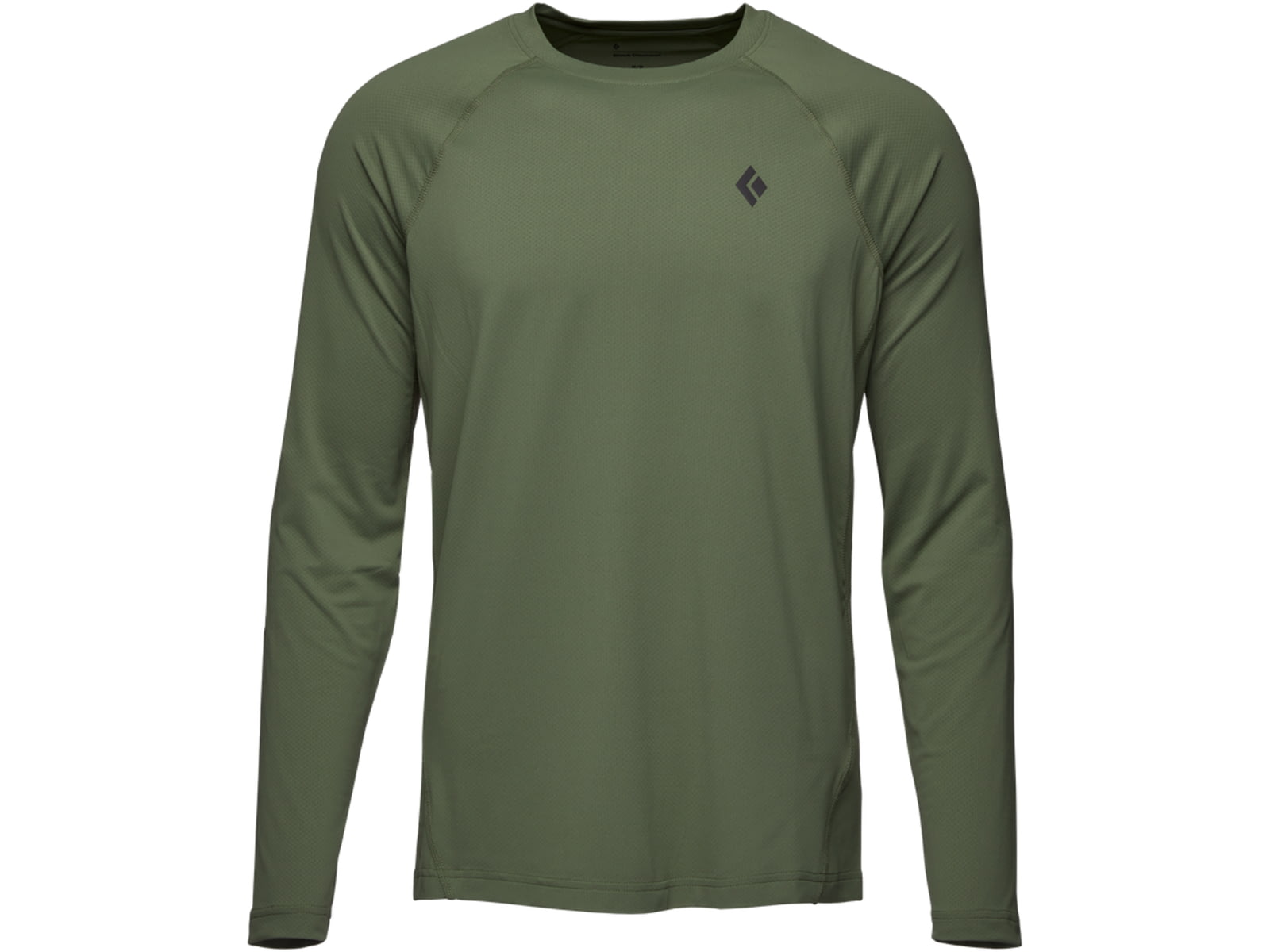 Black Diamond Alpenglow Long Sleeve Crew - Men's Tundra Large