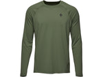 Black Diamond Alpenglow Long Sleeve Crew - Men's Tundra Large