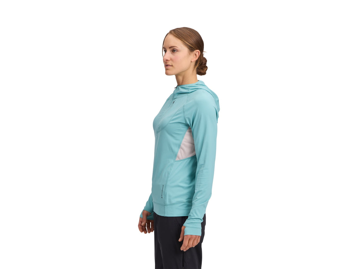 Black Diamond Alpenglow Pro Hoody - Women's Pewter Large