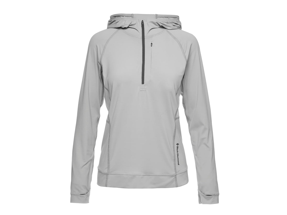 Black Diamond Alpenglow Pro Hoody - Women's Pewter Large