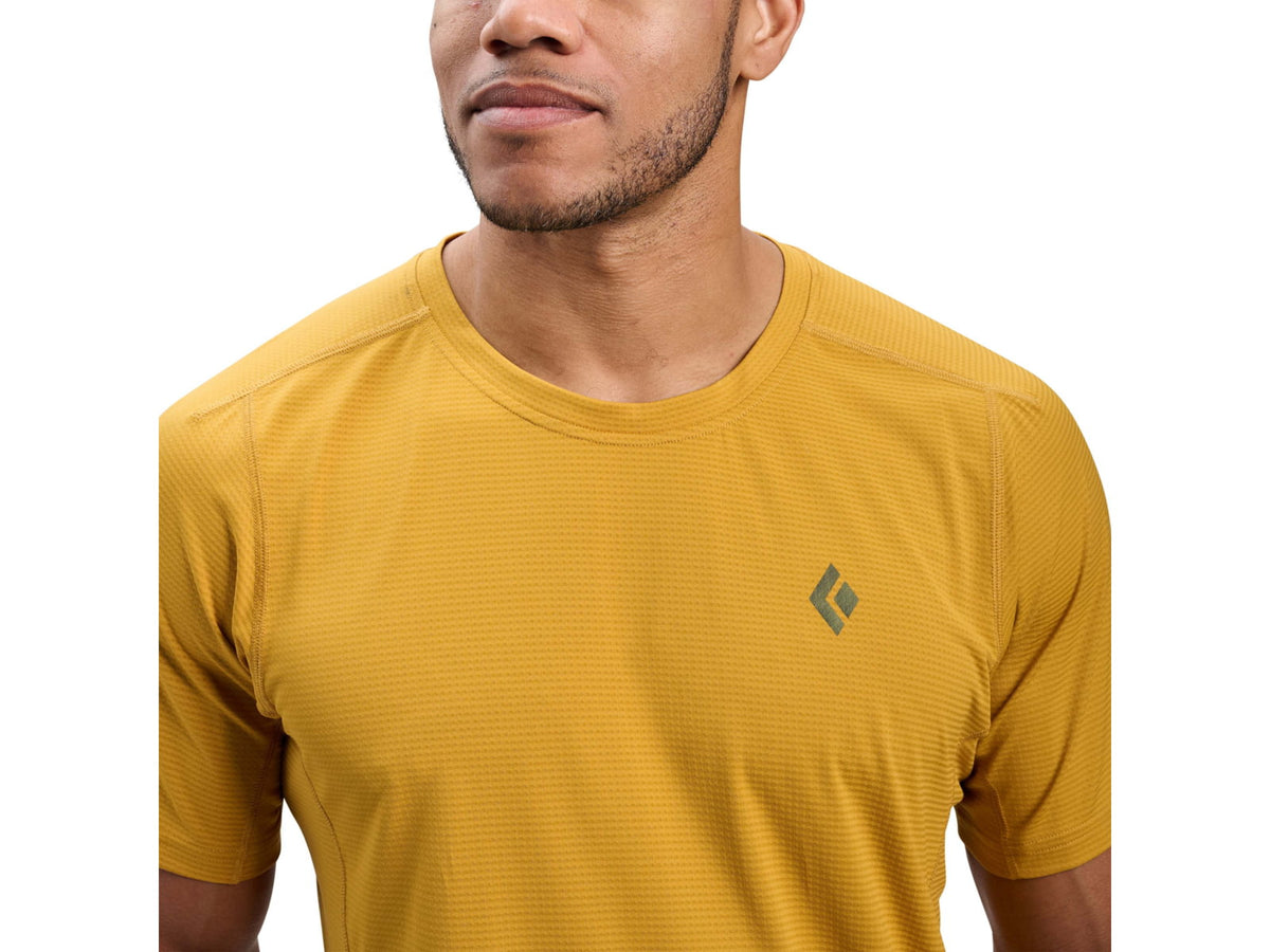 Black Diamond Distance Short Sleeve Tech Tee - Men's Alloy Large