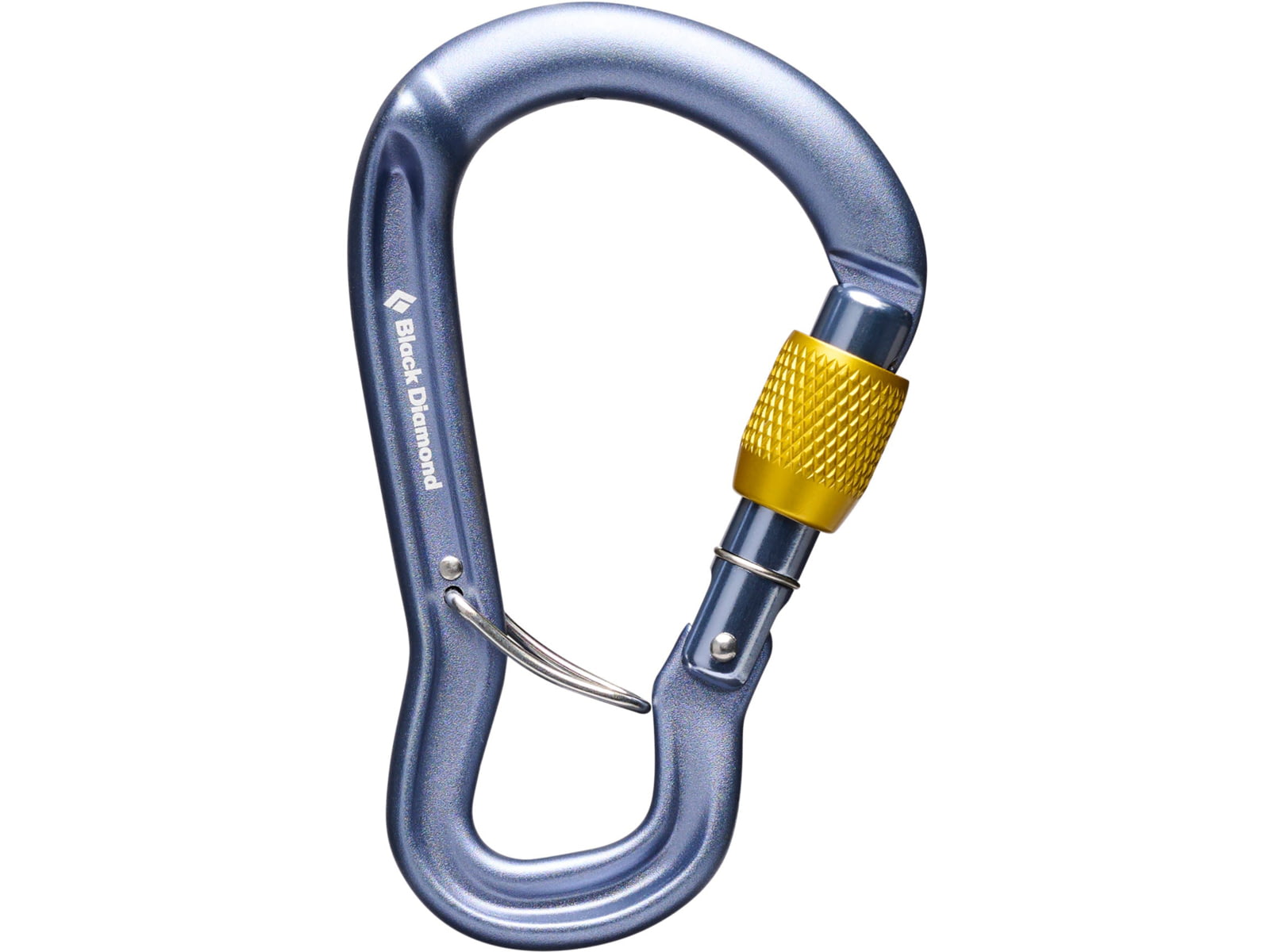 Black Diamond Gridlock Screwgate Carabiner Gray