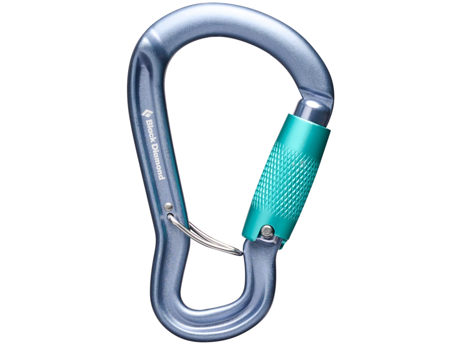 Black Diamond Gridlock Triple Lock Carabiner Gray