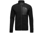 Black Diamond Rift Full-Zip Fleece Jacket - Men's Black-Black
