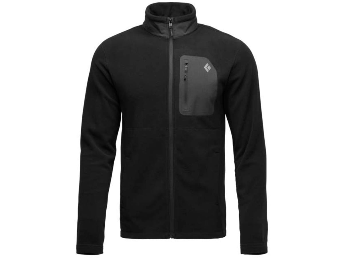 Black Diamond Rift Full-Zip Fleece Jacket - Men's Black-Black