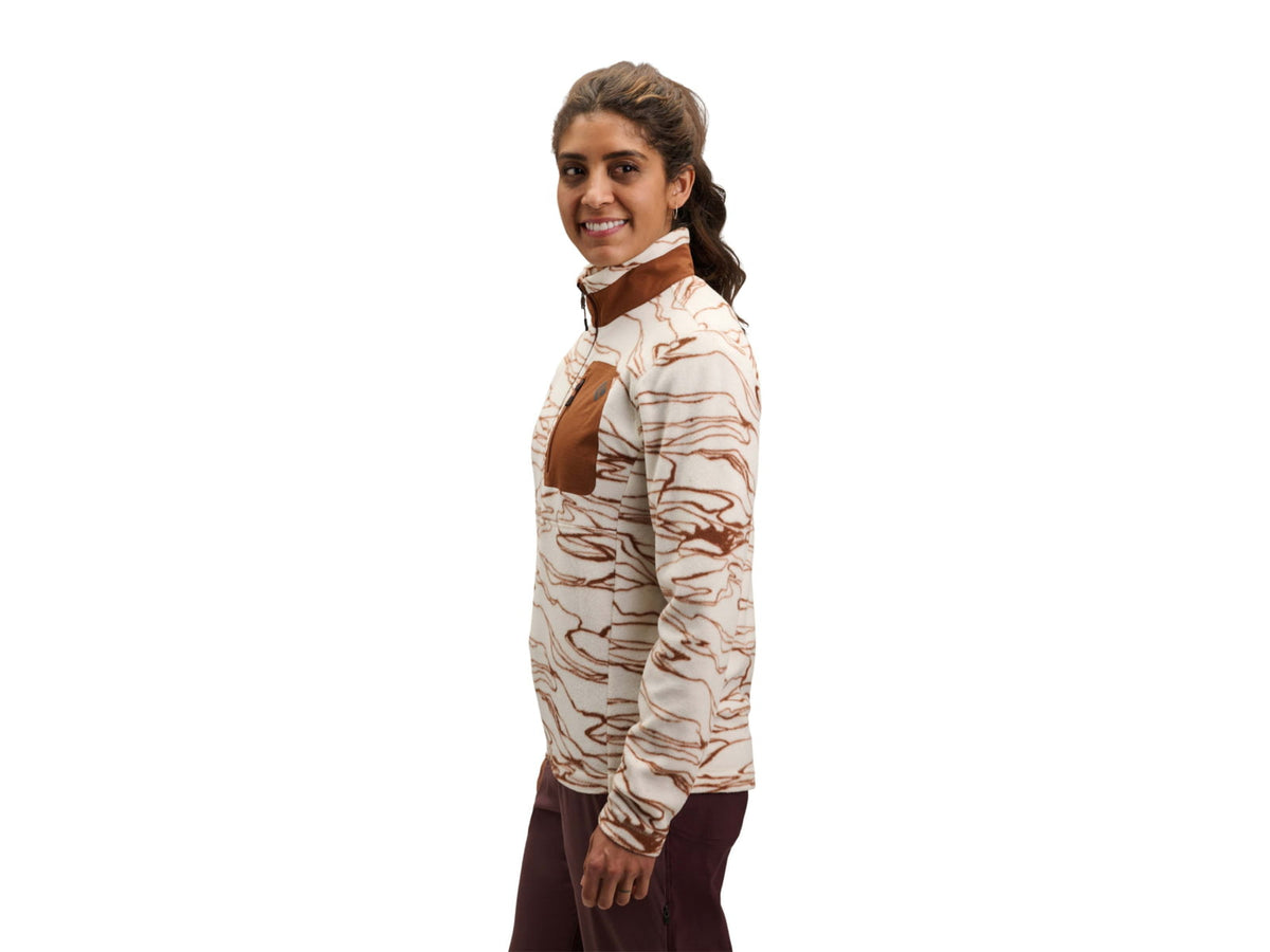 Black Diamond Rift Half-Zip Fleece Jacket - Women's