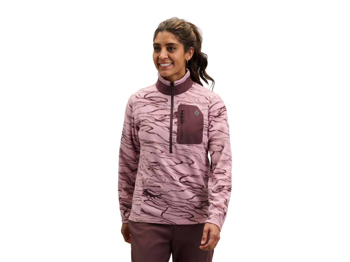 Black Diamond Rift Half-Zip Fleece Jacket - Women's
