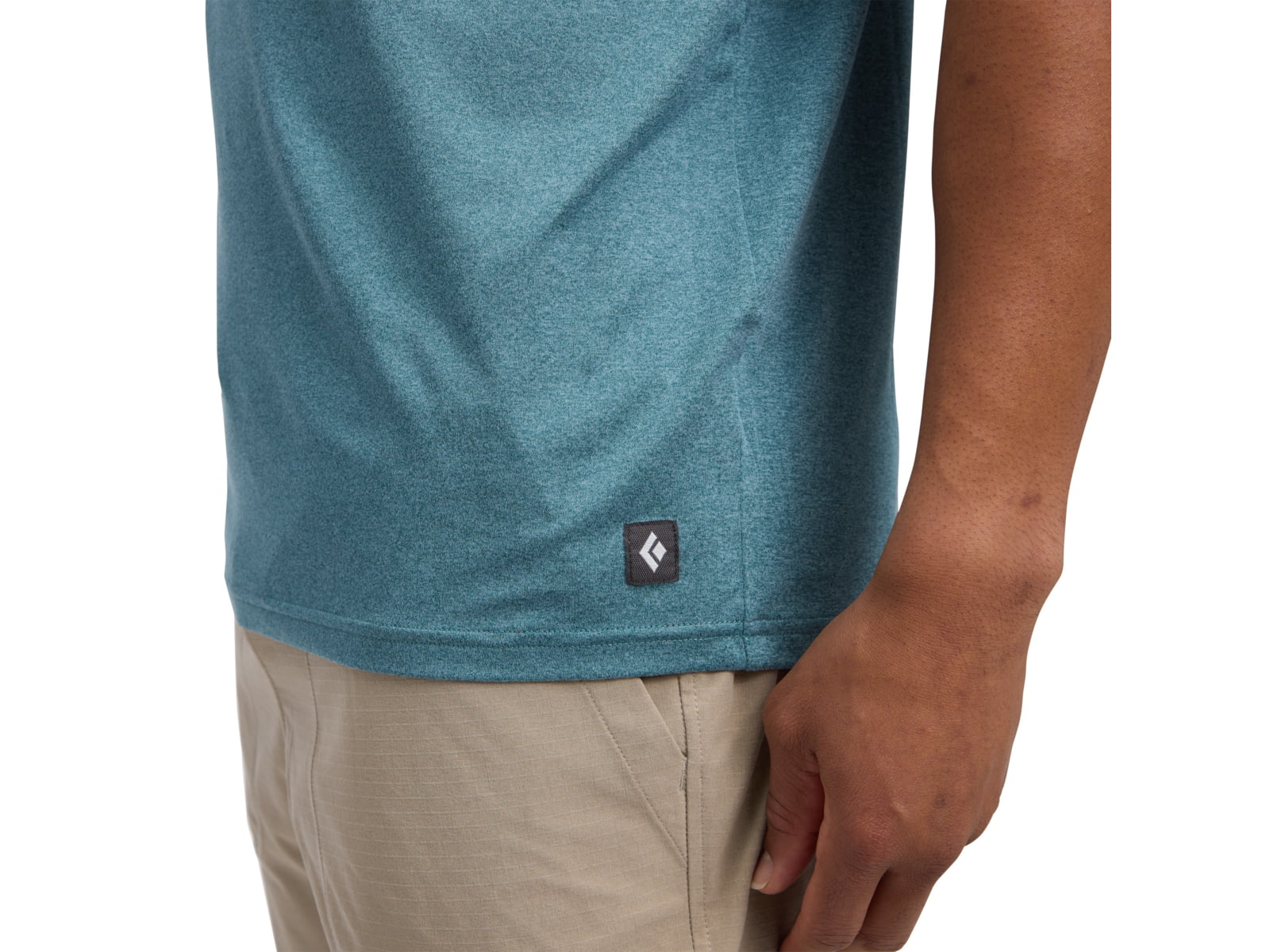 Black Diamond Circuit Short Sleeve Tee - Men's Flax Large