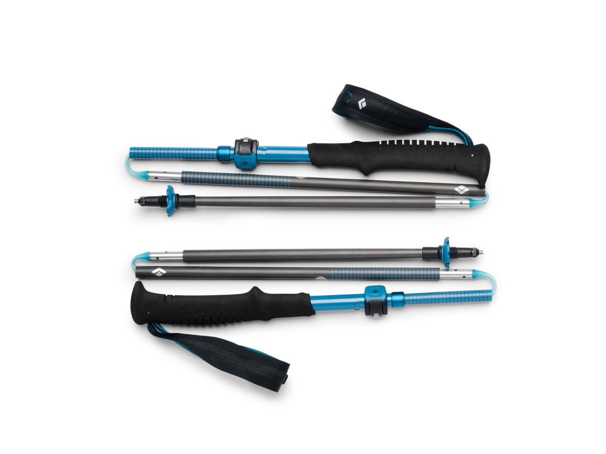 Black Diamond Distance Carbon FLZ Trekking Poles Desert Sky 140 cm