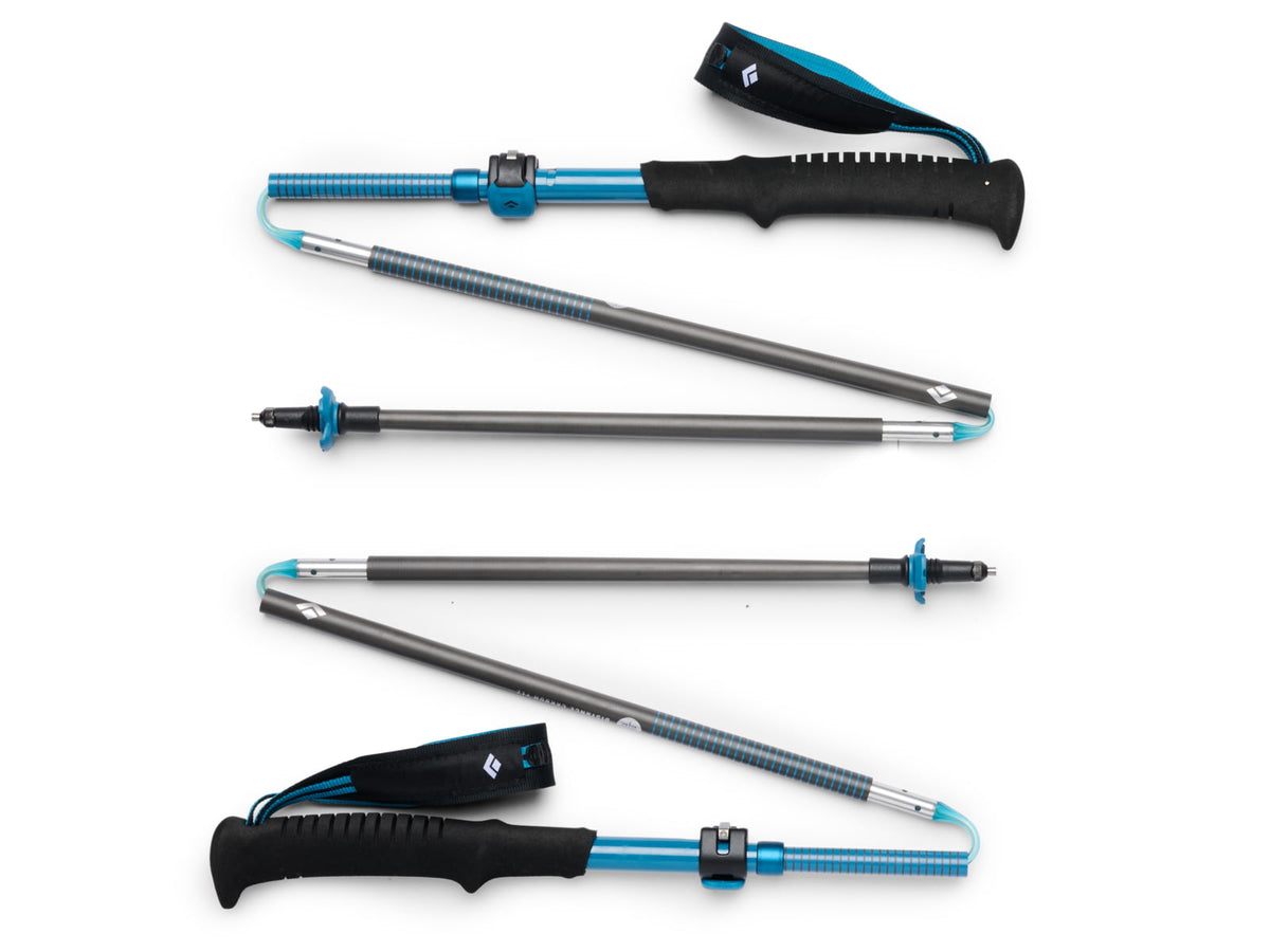 Black Diamond Distance Carbon FLZ Trekking Poles Desert Sky 140 cm