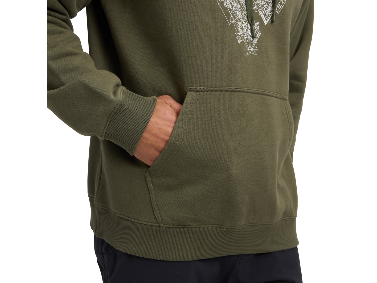 Black Diamond Engineered Diamond Pullover Hoody - Men's Black Small