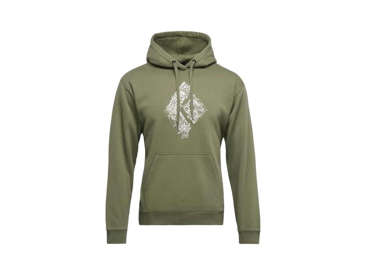 Black Diamond Engineered Diamond Pullover Hoody - Men's Black Small