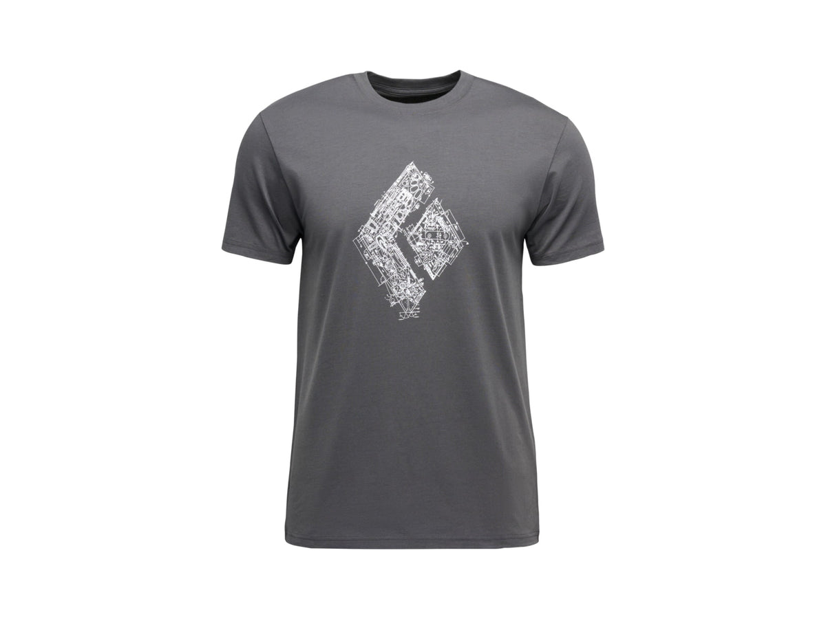 Black Diamond Engineered Diamond Short Sleeve Tee - Men's