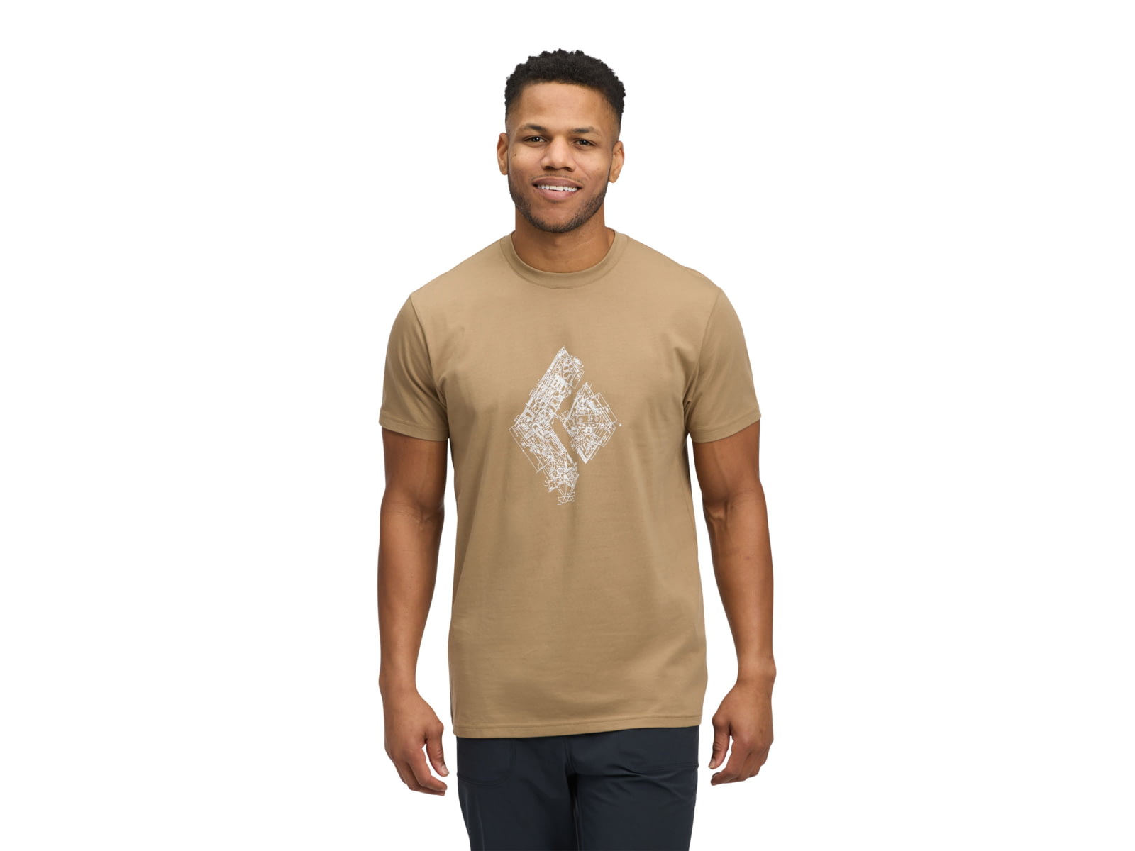 Black Diamond Engineered Diamond Short Sleeve Tee - Men's