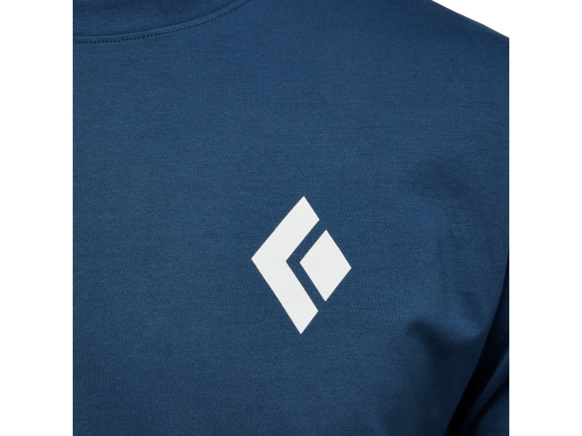 Black Diamond Equipment For Alpinist Short Sleeve T-Shirt - Men's Indigo