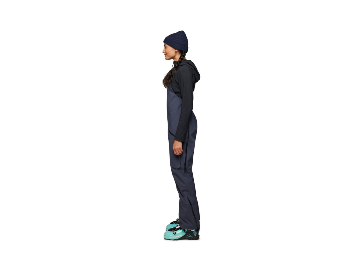 Black Diamond Factor Bibs - Women's Charcoal Small