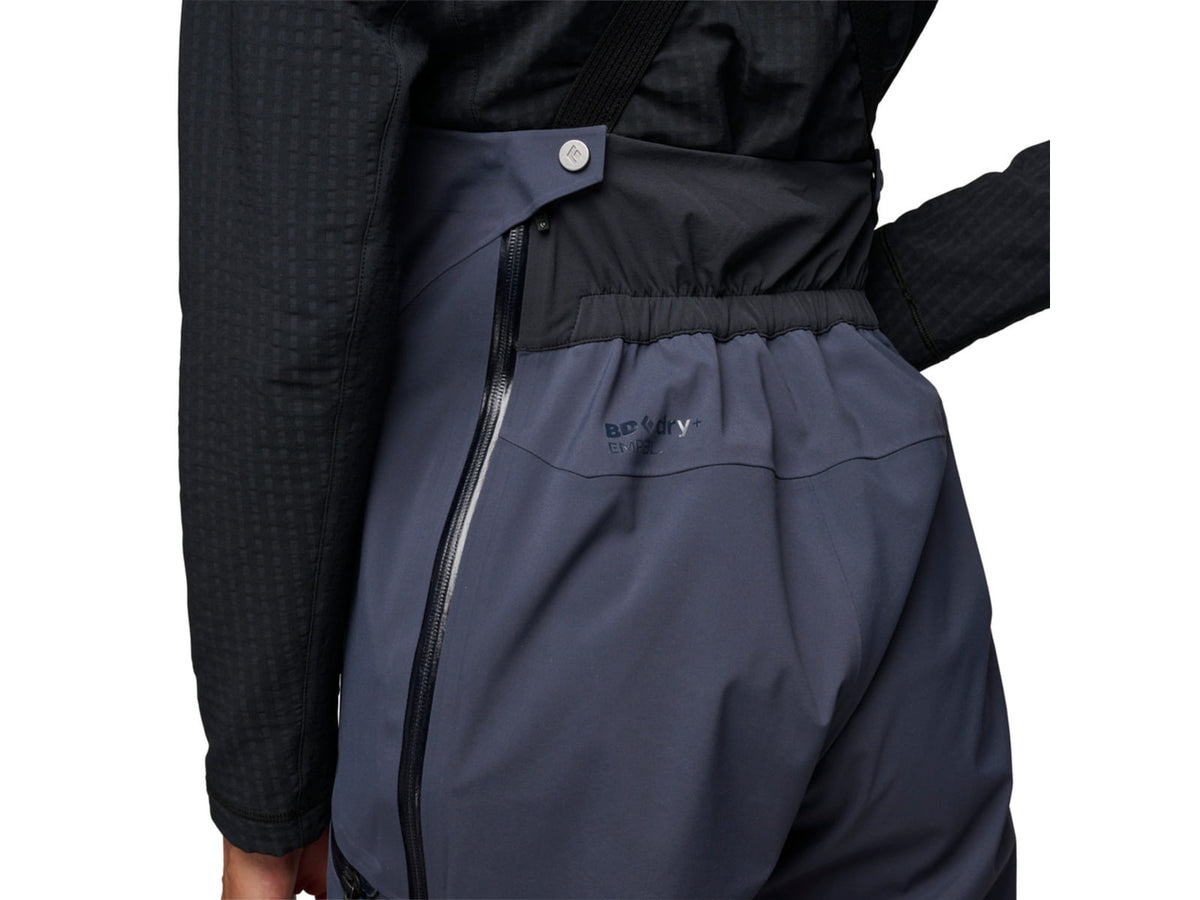 Black Diamond Factor Bibs - Women's Charcoal Small