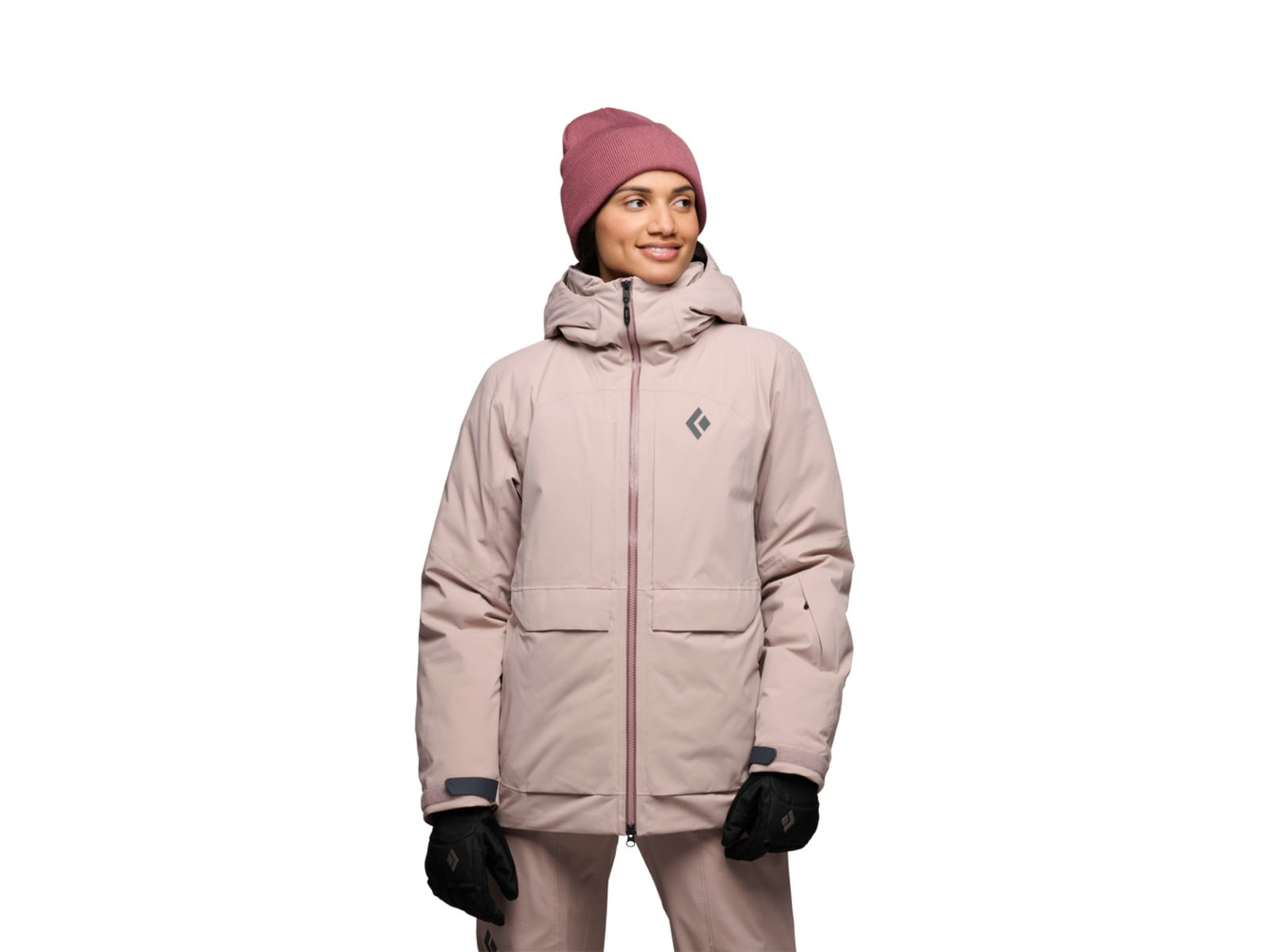 Black Diamond Factor Insulated Parka - Women's Charcoal Small