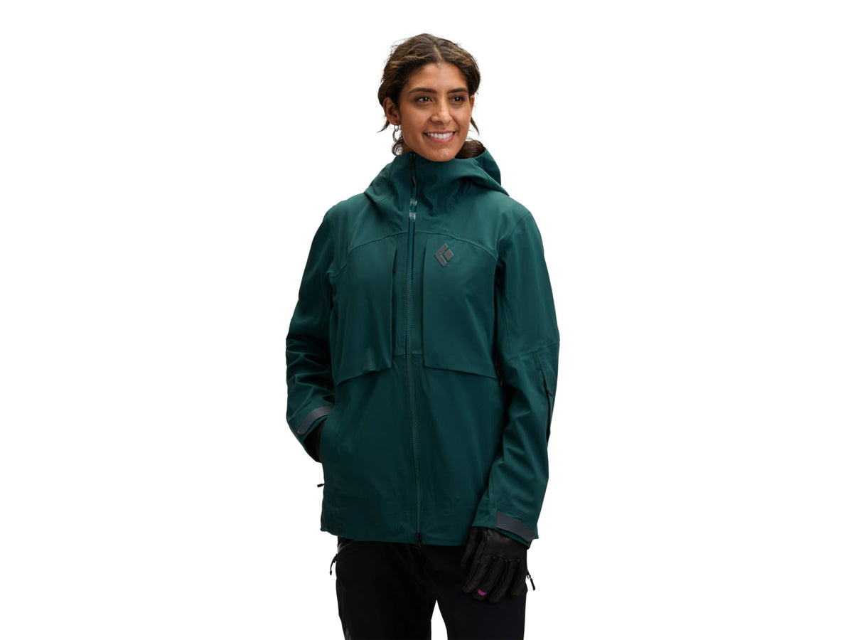 Black Diamond Factor Shell - Women's Charcoal Large