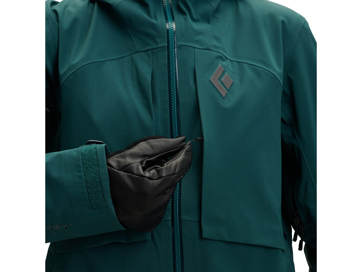 Black Diamond Factor Shell - Women's Charcoal Large